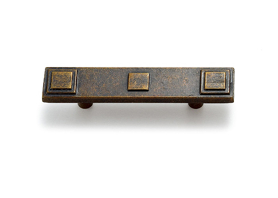 Tirones sólidos del cajón del vintage de la aleación del cinc, manijas únicas del cajón de la antigüedad del estilo