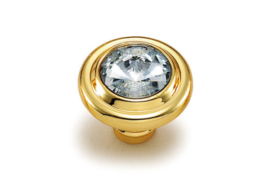 Botones de oro de los muebles y botones de la cocina de las manijas y botones del cajón del gabinete de las manijas